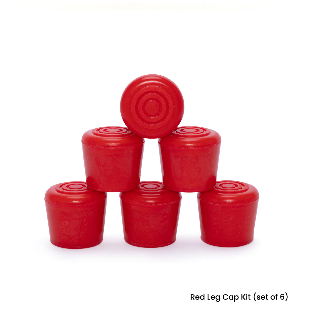 Kit de Leg Caps Roja (6 piezas)