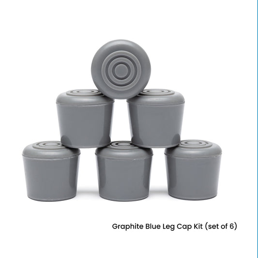 Kit de Leg Caps Gris (6 piezas)