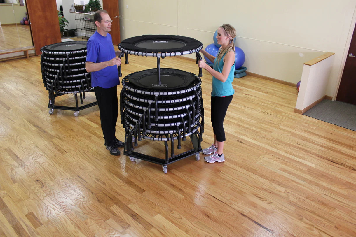 Carrito para traslado de trampolines